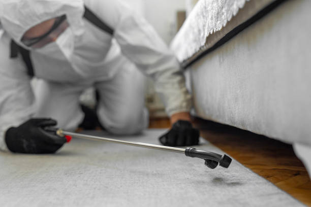Professional Termite Control technician working in Cedarburg, WI